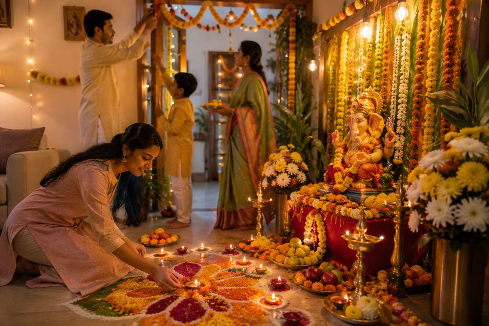Ganesh Chaturthi Celebration at Home: Complete Home Preparation Guide