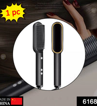 6168 Hqt-909B Hair Straightener Used While Massaging Hair Scalps And Head. ediscountshops.com