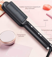 6168 Hqt-909B Hair Straightener Used While Massaging Hair Scalps And Head. ediscountshops.com