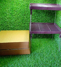 2796 2 Layer Kitchen Rack For Holding And Placing Types Of Things. ediscountshops.com