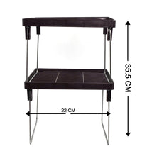 2796 2 Layer Kitchen Rack For Holding And Placing Types Of Things. ediscountshops.com